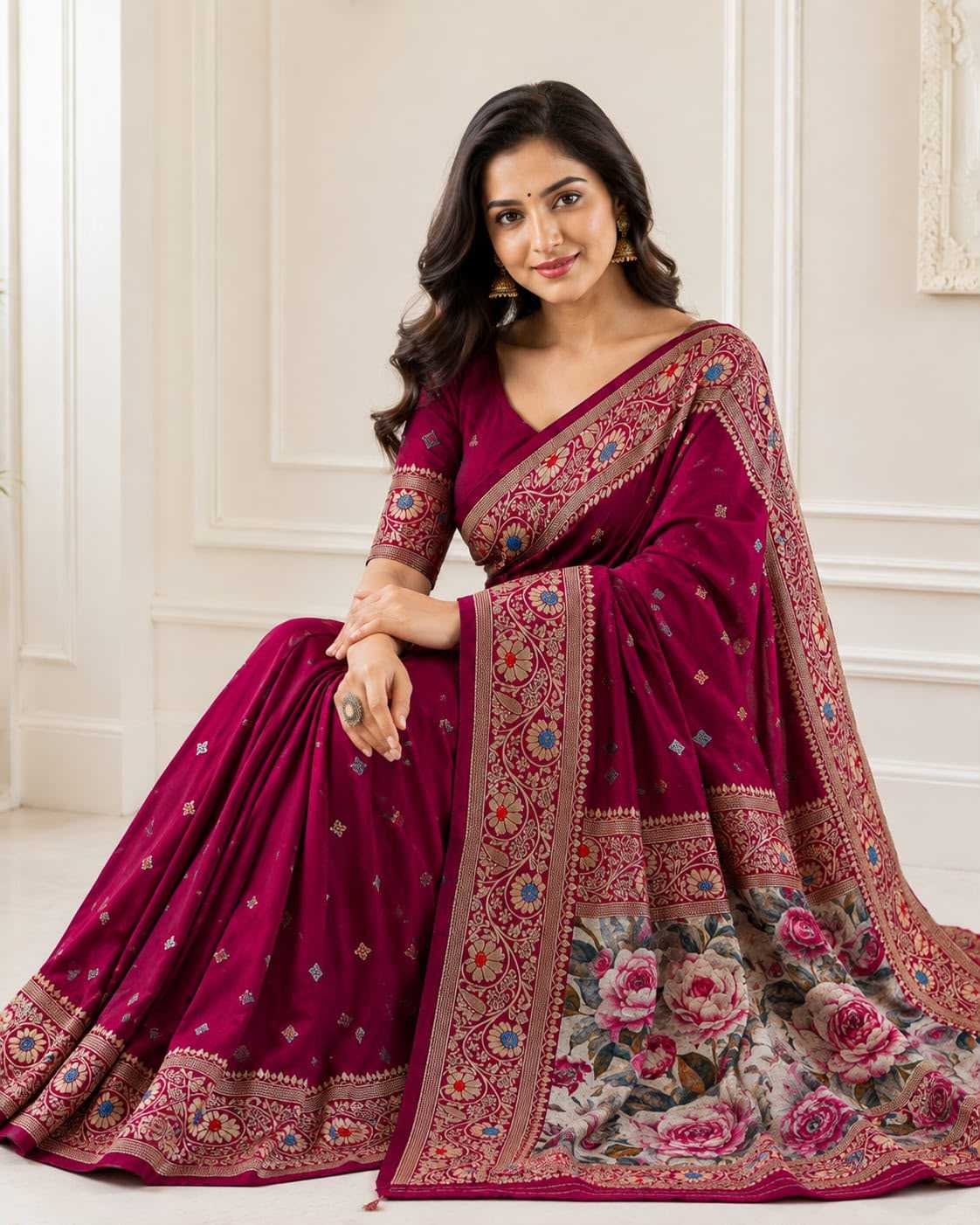 YNF Wholesale Lichi Silk Soft Silk Sarees  | Surat Manufacturer