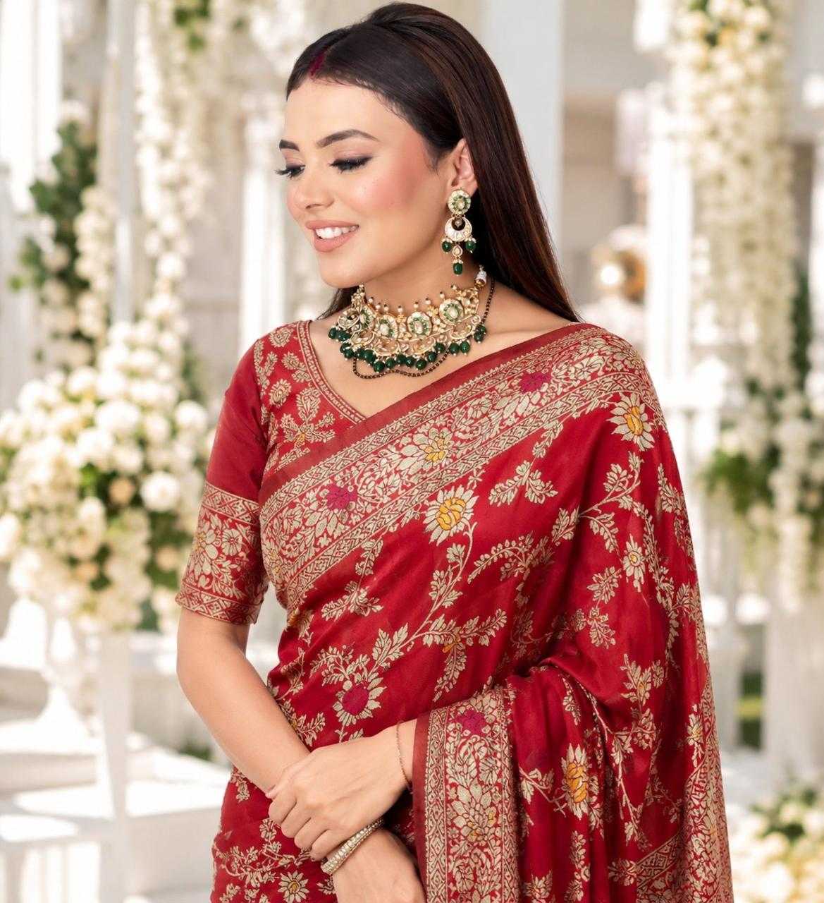 YNF Wholesale Lichi Silk Soft Silk Sarees KESH577 MINA FLOWER | Surat Manufacturer