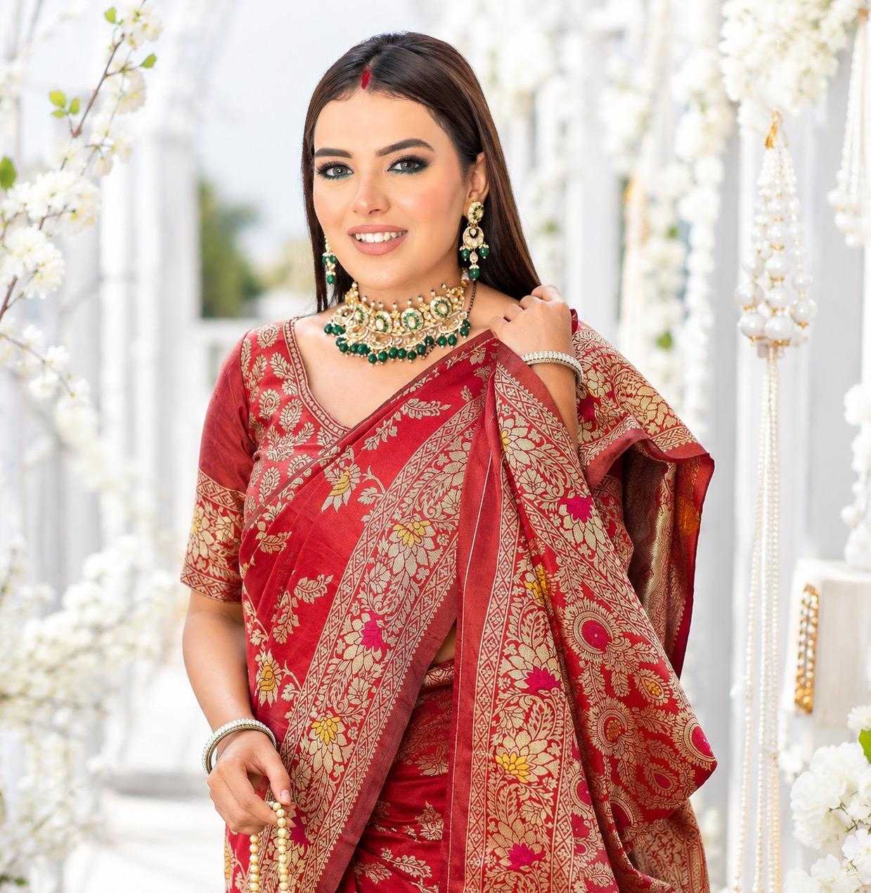 YNF Wholesale Lichi Silk Soft Silk Sarees KESH577 MINA FLOWER | Surat Manufacturer