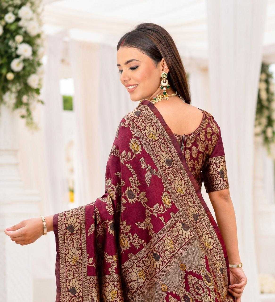 YNF Wholesale Lichi Silk Soft Silk Sarees KESH577 MINA FLOWER | Surat Manufacturer