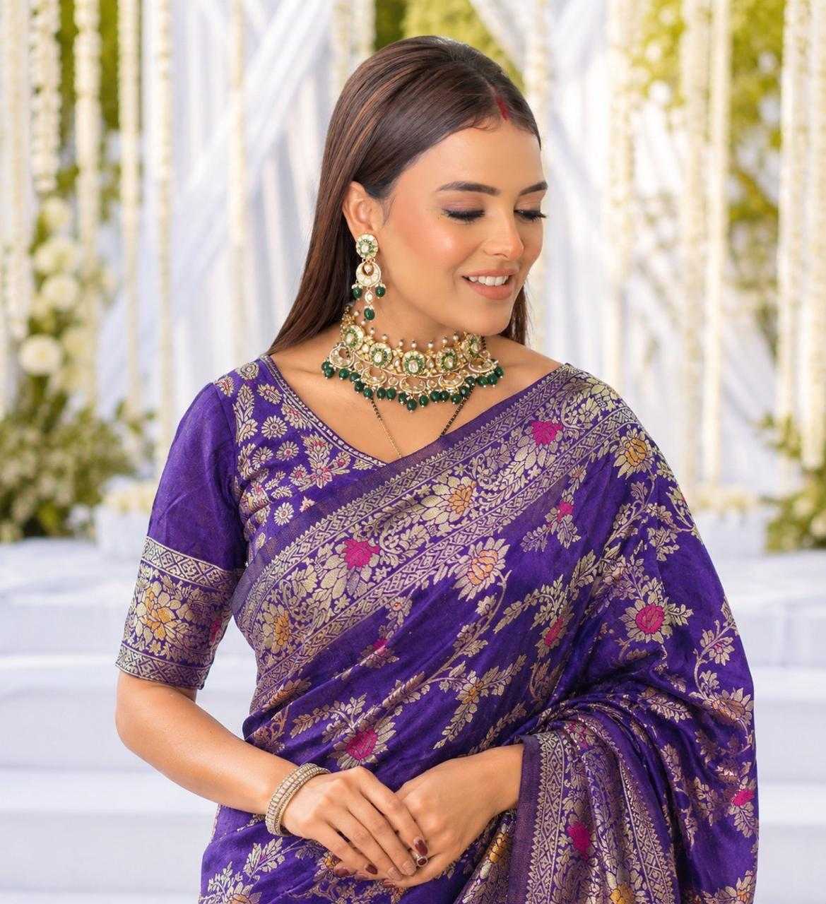 YNF Wholesale Lichi Silk Soft Silk Sarees KESH577 MINA FLOWER | Surat Manufacturer