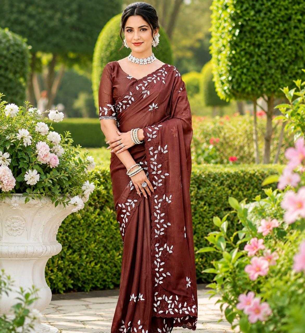 YNF Wholesale Georgette Designer Sarees  | Surat Manufacturer