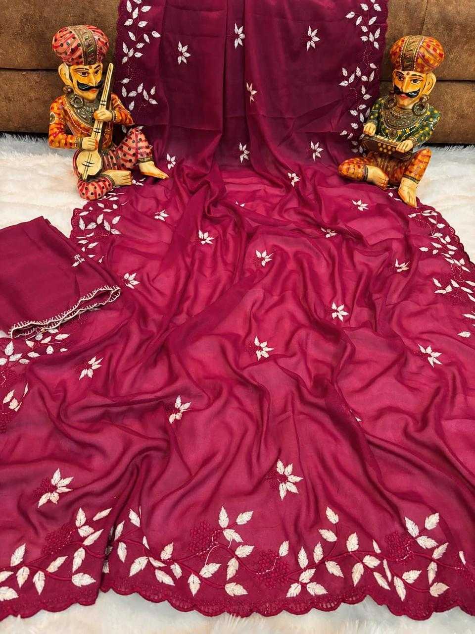 YNF Wholesale Georgette Designer Sarees  | Surat Manufacturer