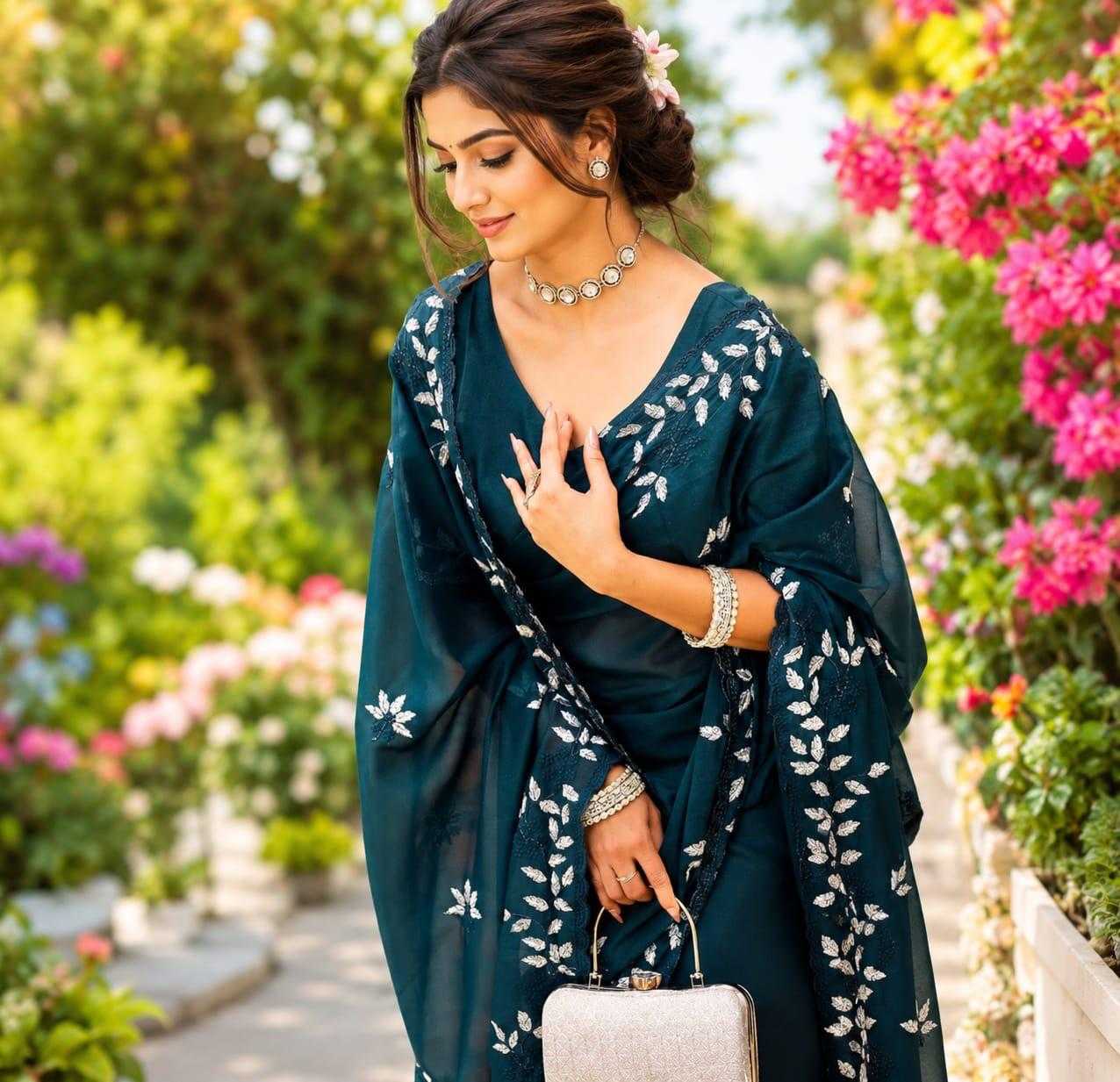 YNF Wholesale Georgette Designer Sarees  | Surat Manufacturer