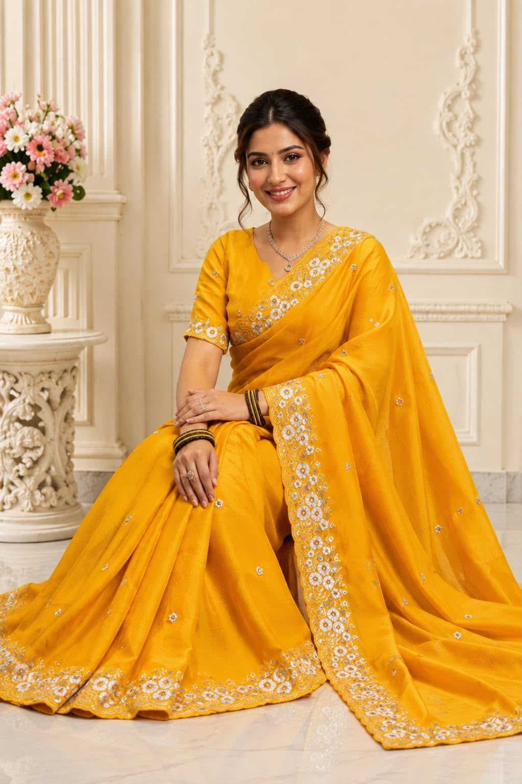 YNF Wholesale Rangoli Silk Designer Sarees  | Surat Manufacturer