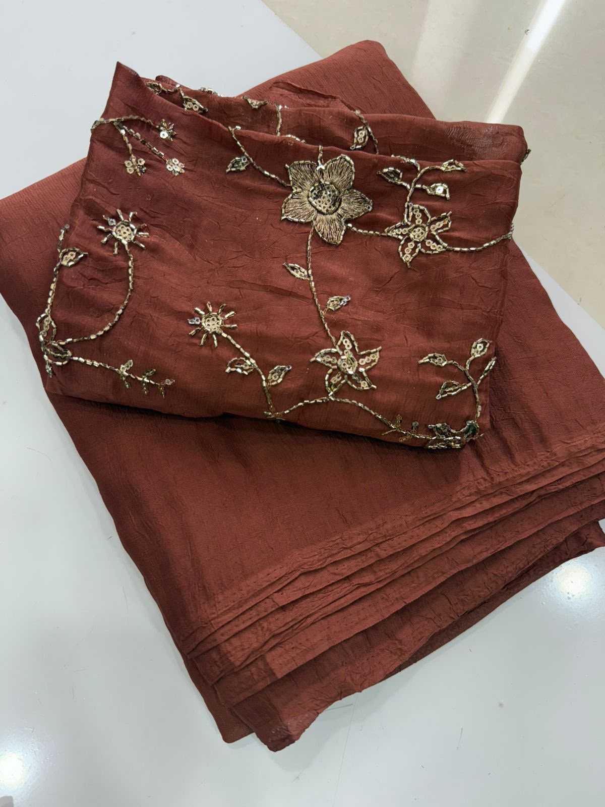 YNF Wholesale Crunchi Designer Sarees  | Surat Manufacturer