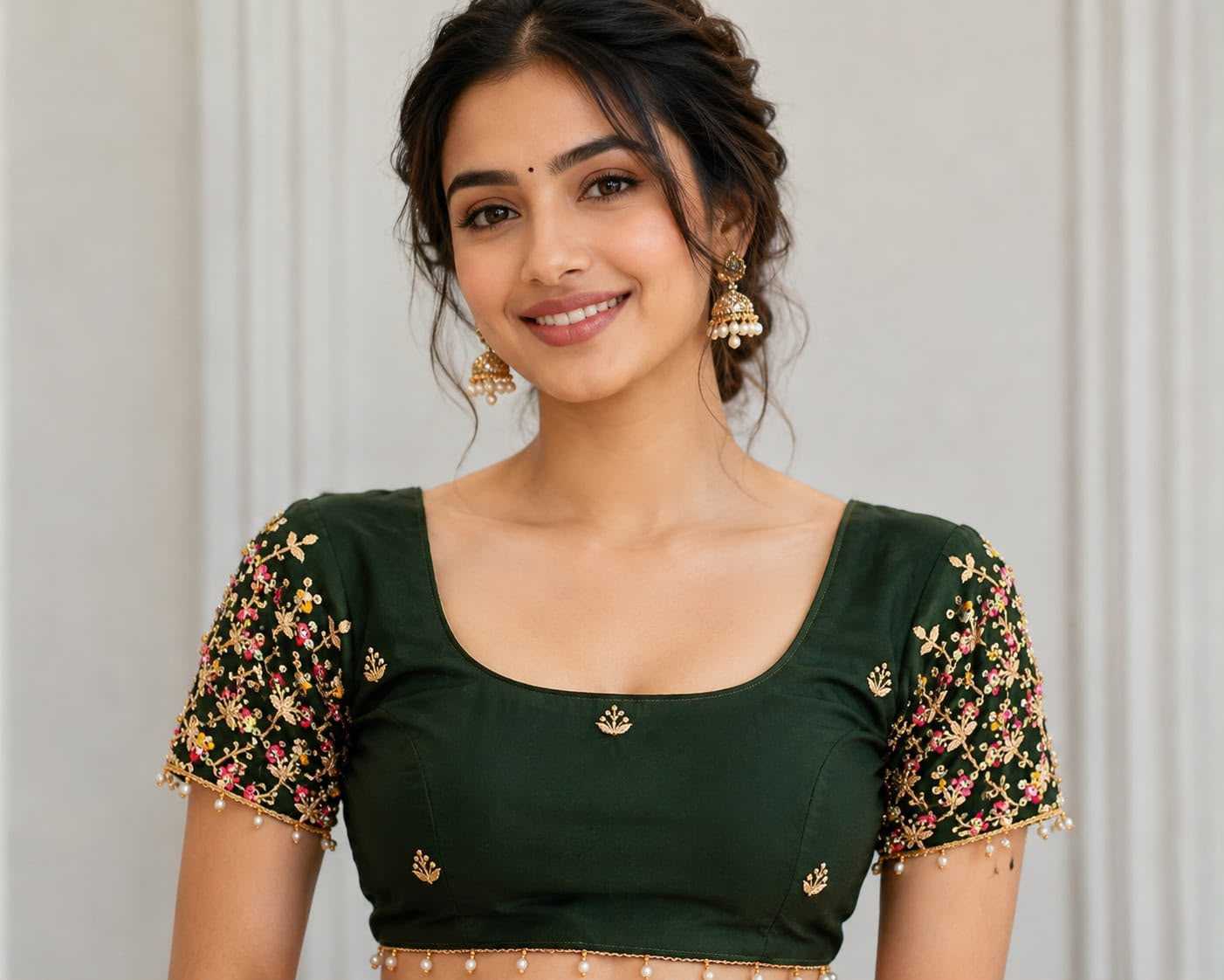 YNF Wholesale Georgette Designer Blouse KESH577 Samaira | Surat Manufacturer