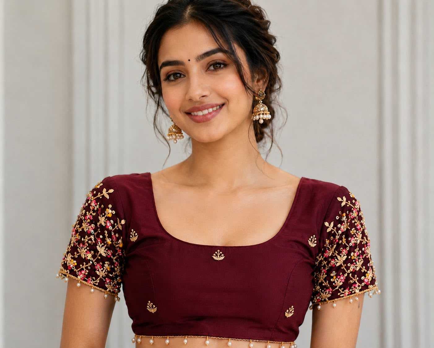 YNF Wholesale Georgette Designer Blouse KESH577 Samaira | Surat Manufacturer