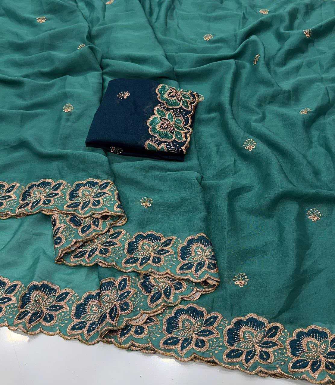 YNF Wholesale Georgette Party Wear Sarees  | Surat Manufacturer