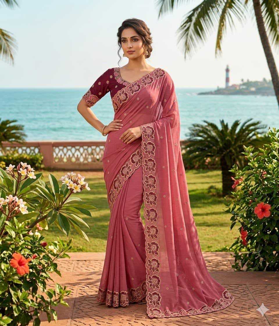 YNF Wholesale Georgette Party Wear Sarees  | Surat Manufacturer