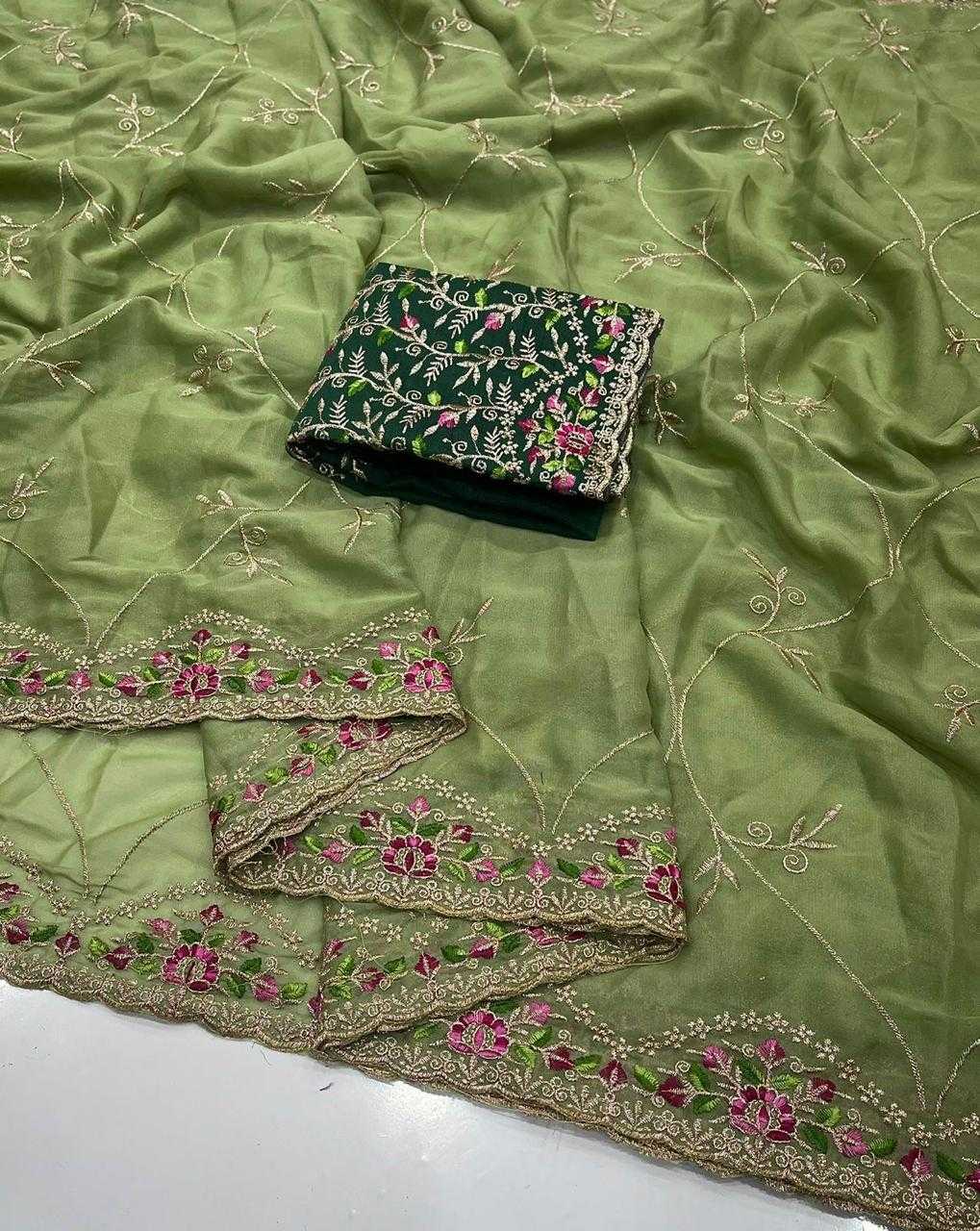 YNF Wholesale Georgette Ready To Wear Sarees KESH577 STAR JAL 2 | Surat Manufacturer