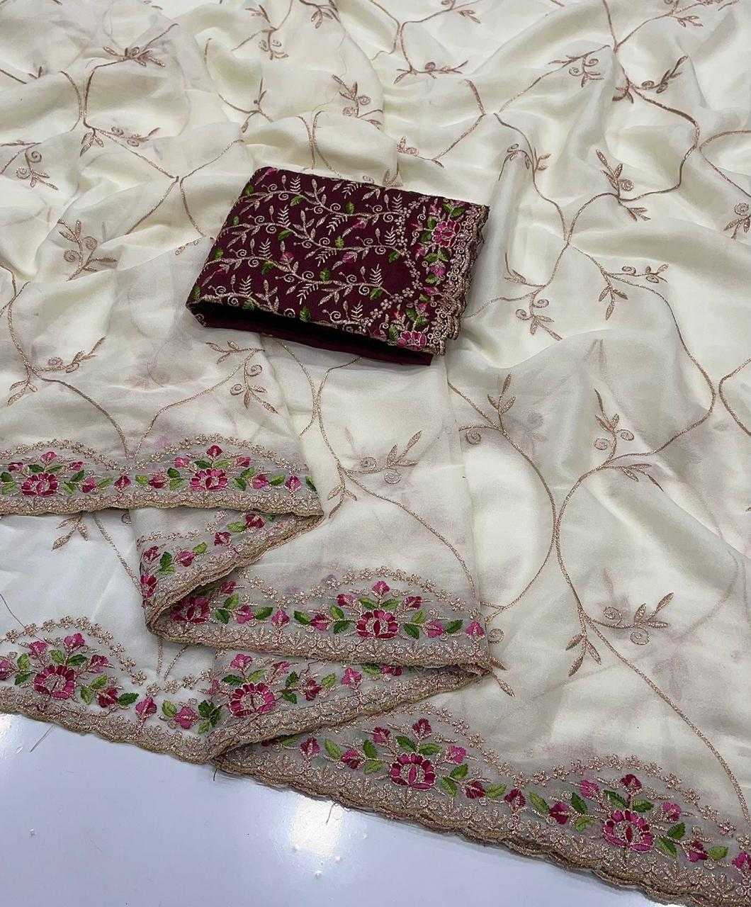 YNF Wholesale Georgette Ready To Wear Sarees KESH577 STAR JAL 2 | Surat Manufacturer