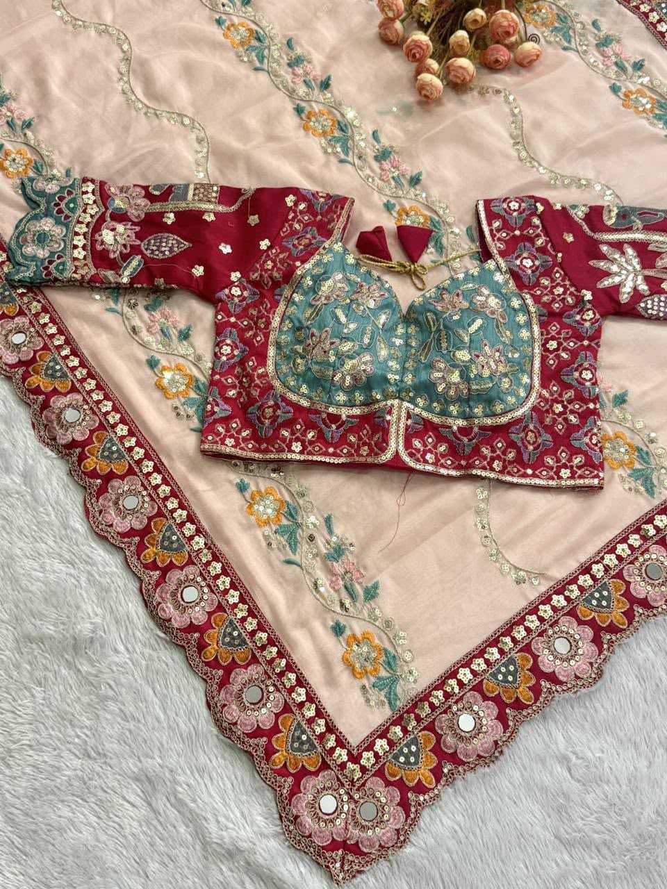 YNF Wholesale Georgette Georgette Sarees  | Surat Manufacturer