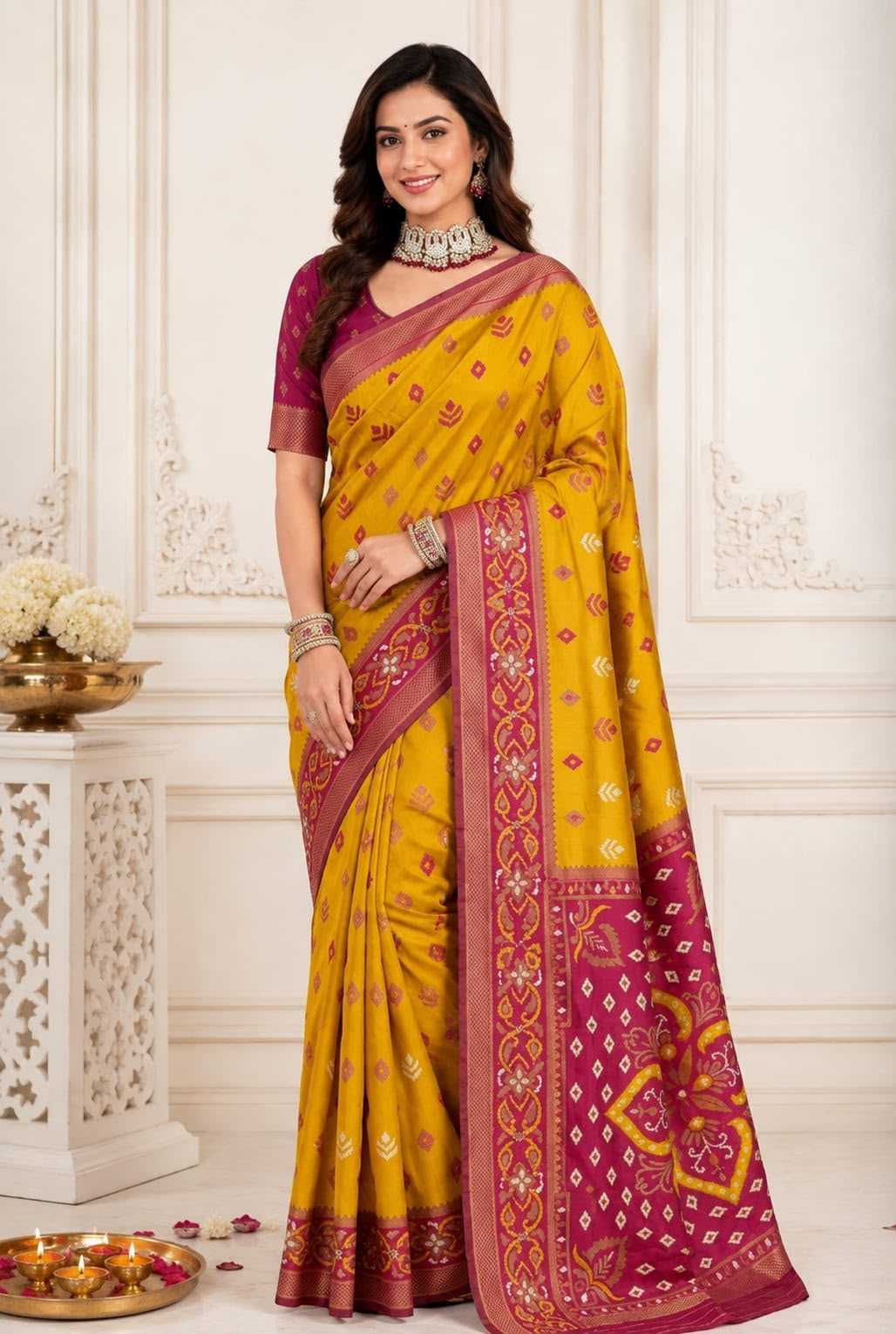 YNF Wholesale Lichi Silk Soft Silk Sarees  | Surat Manufacturer