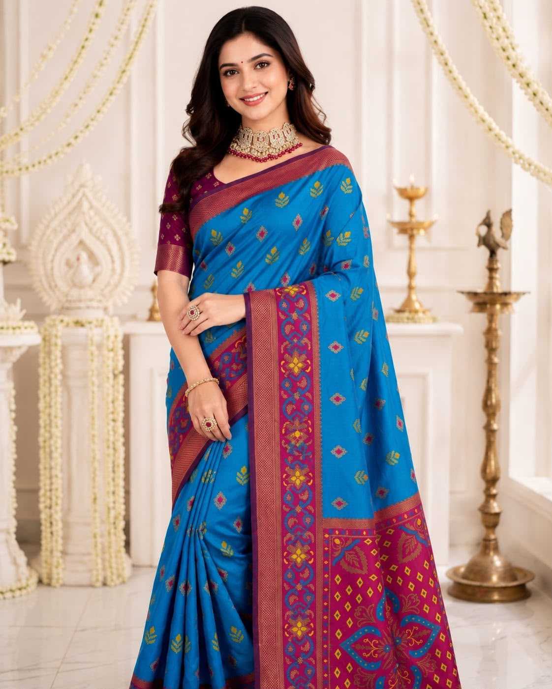 YNF Wholesale Lichi Silk Soft Silk Sarees  | Surat Manufacturer