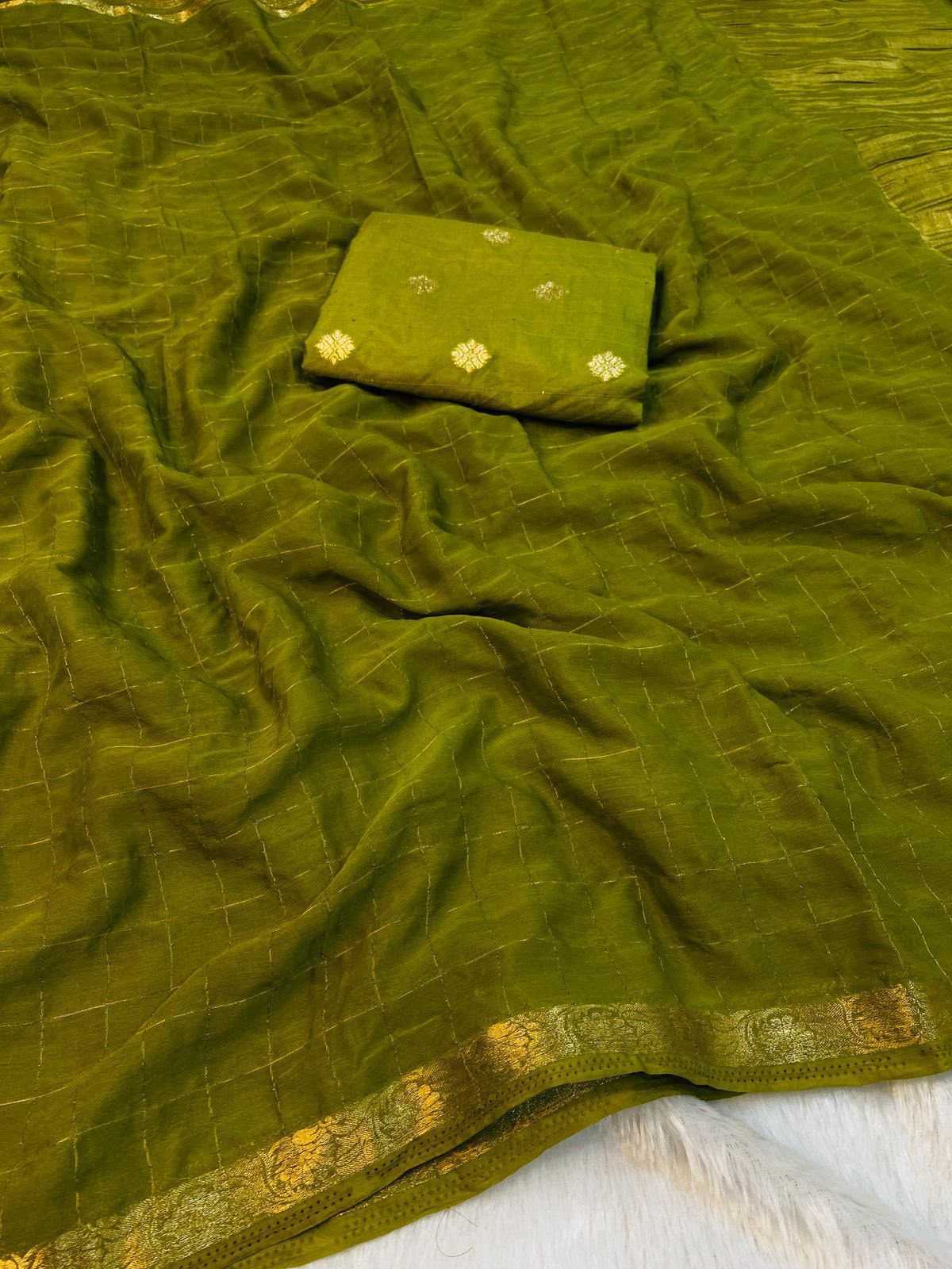 YNF Wholesale Viscose Jacquard Saree  | Surat Manufacturer