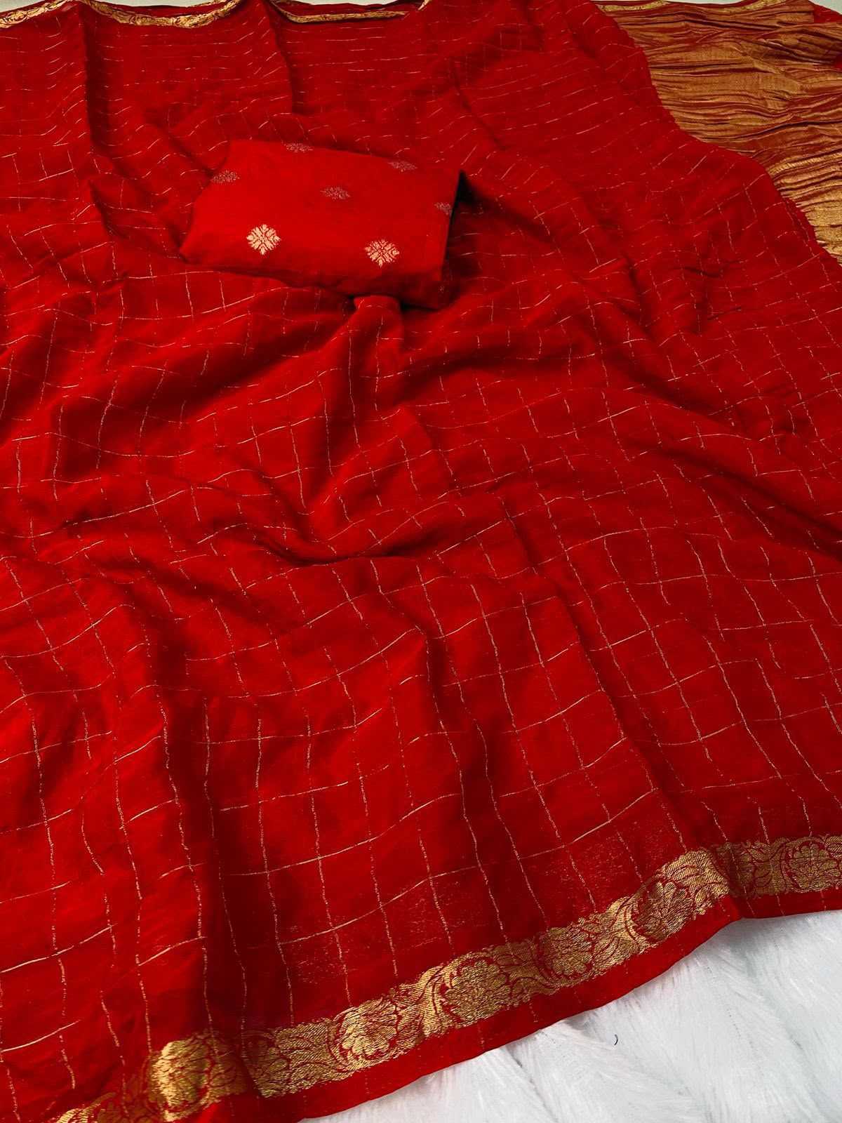 YNF Wholesale Viscose Jacquard Saree  | Surat Manufacturer