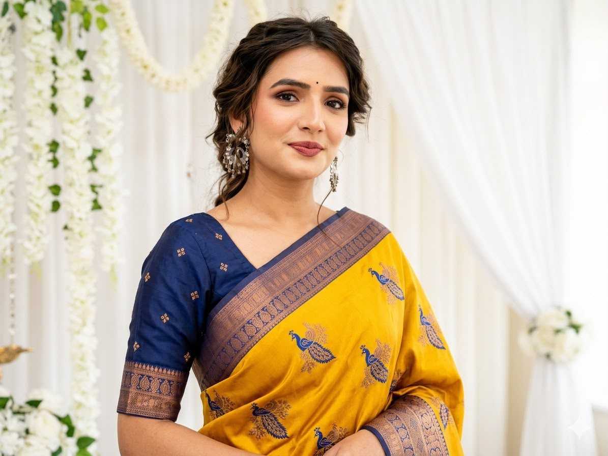 YNF Wholesale Banarasi Soft Silk Designer Sarees  | Surat Manufacturer