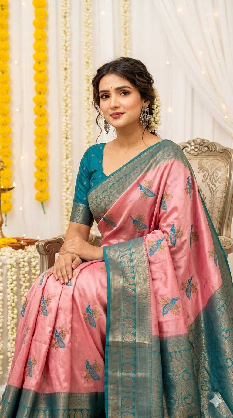 YNF Wholesale Banarasi Soft Silk Designer Sarees  | Surat Manufacturer