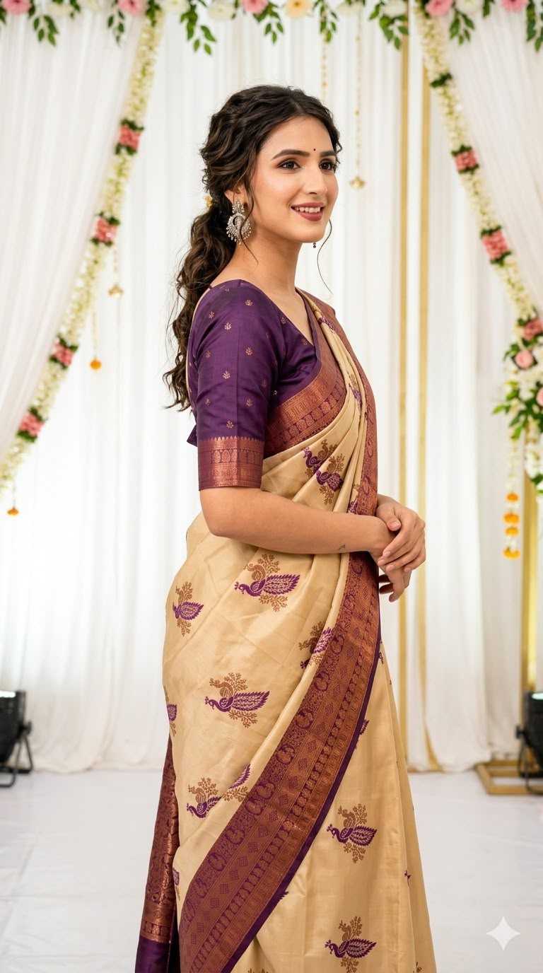 YNF Wholesale Banarasi Soft Silk Zari Border Sarees  | Surat Manufacturer
