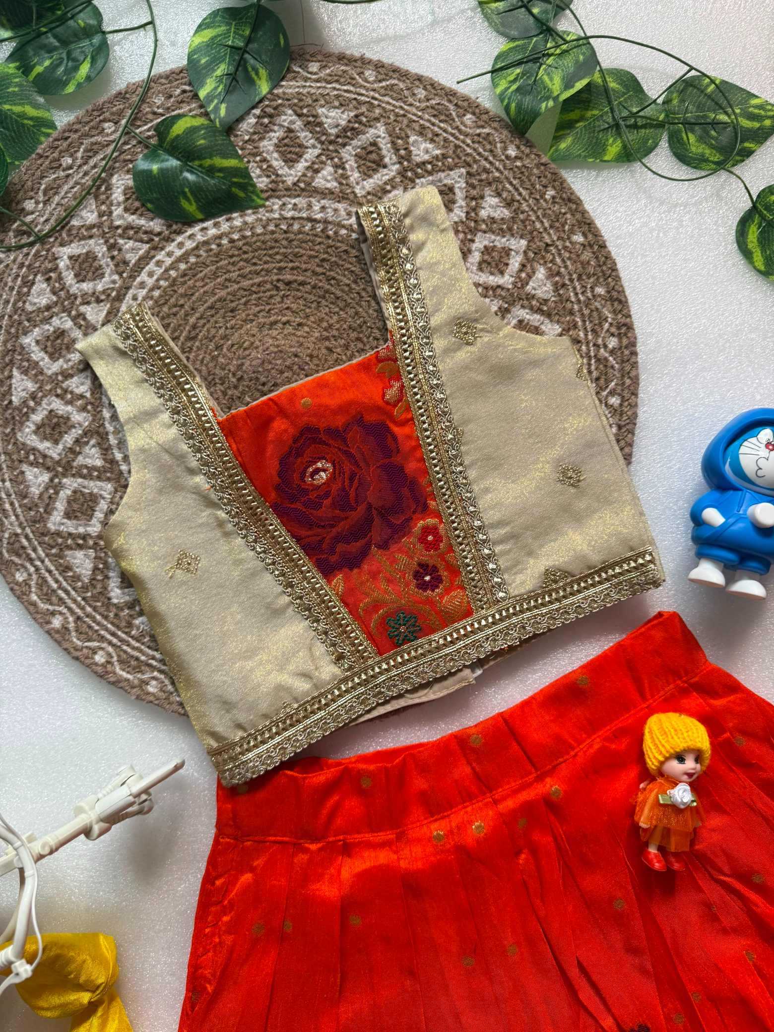 YNF Wholesale Dola Silk Kids Lehenga  | Surat Manufacturer