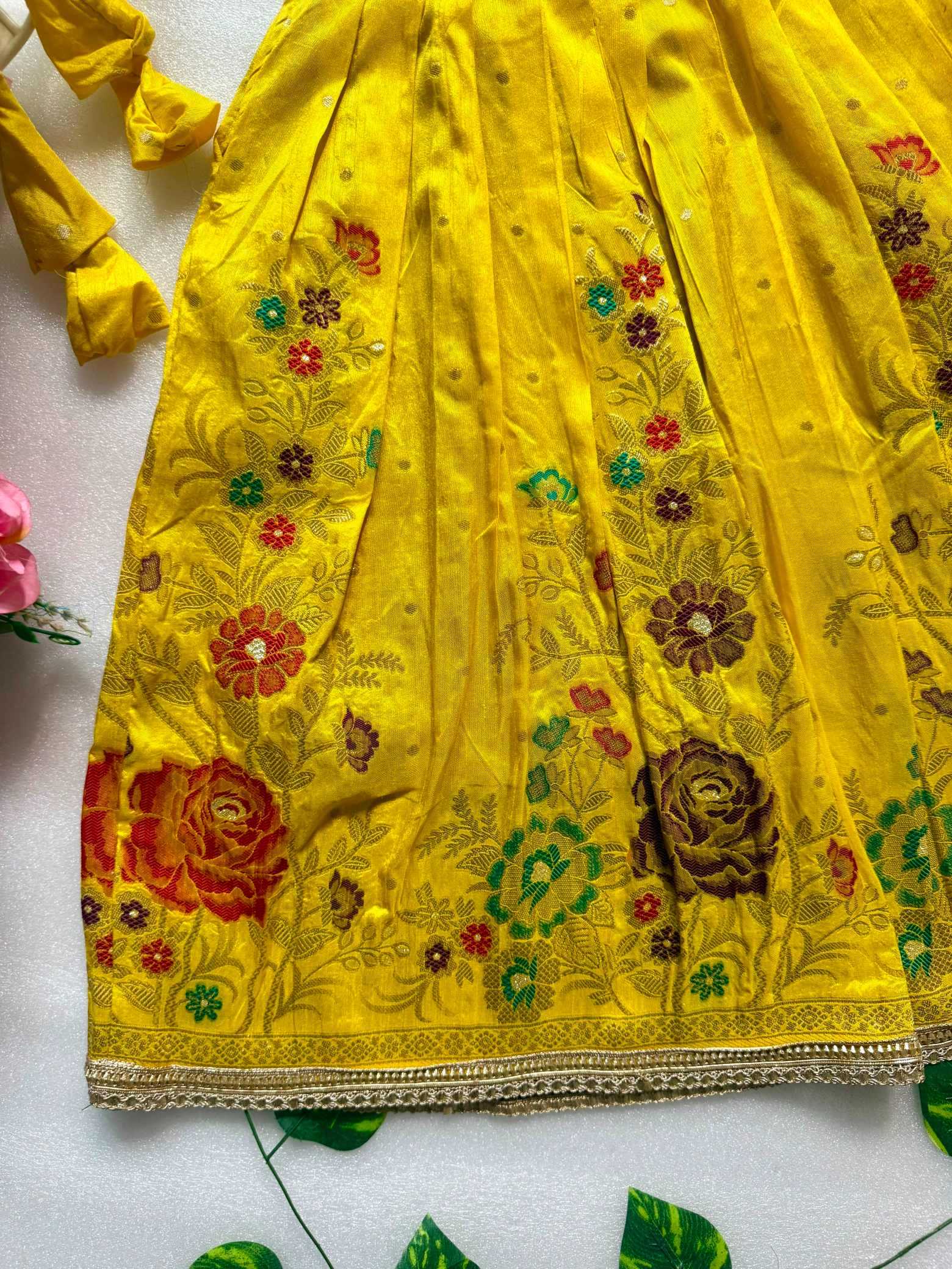 YNF Wholesale Dola Silk Kids Lehenga  | Surat Manufacturer