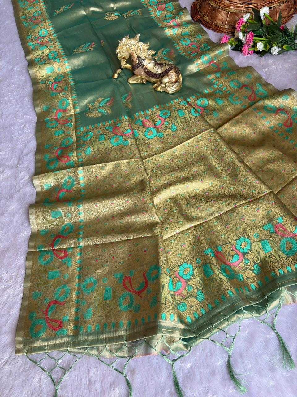 YNF Wholesale Kota Silk Soft Silk Sarees KESH583 PALAK | Surat Manufacturer