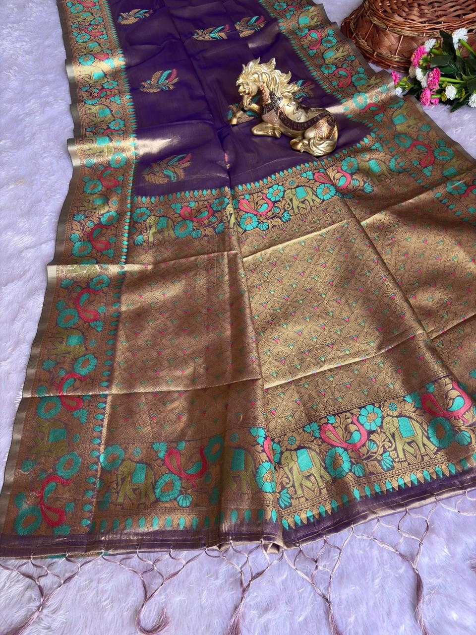 YNF Wholesale Kota Silk Soft Silk Sarees KESH583 PALAK | Surat Manufacturer