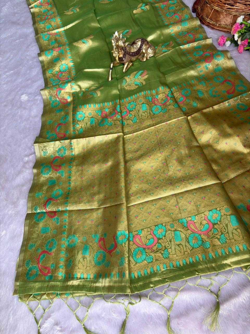 YNF Wholesale Kota Silk Soft Silk Sarees KESH583 PALAK | Surat Manufacturer