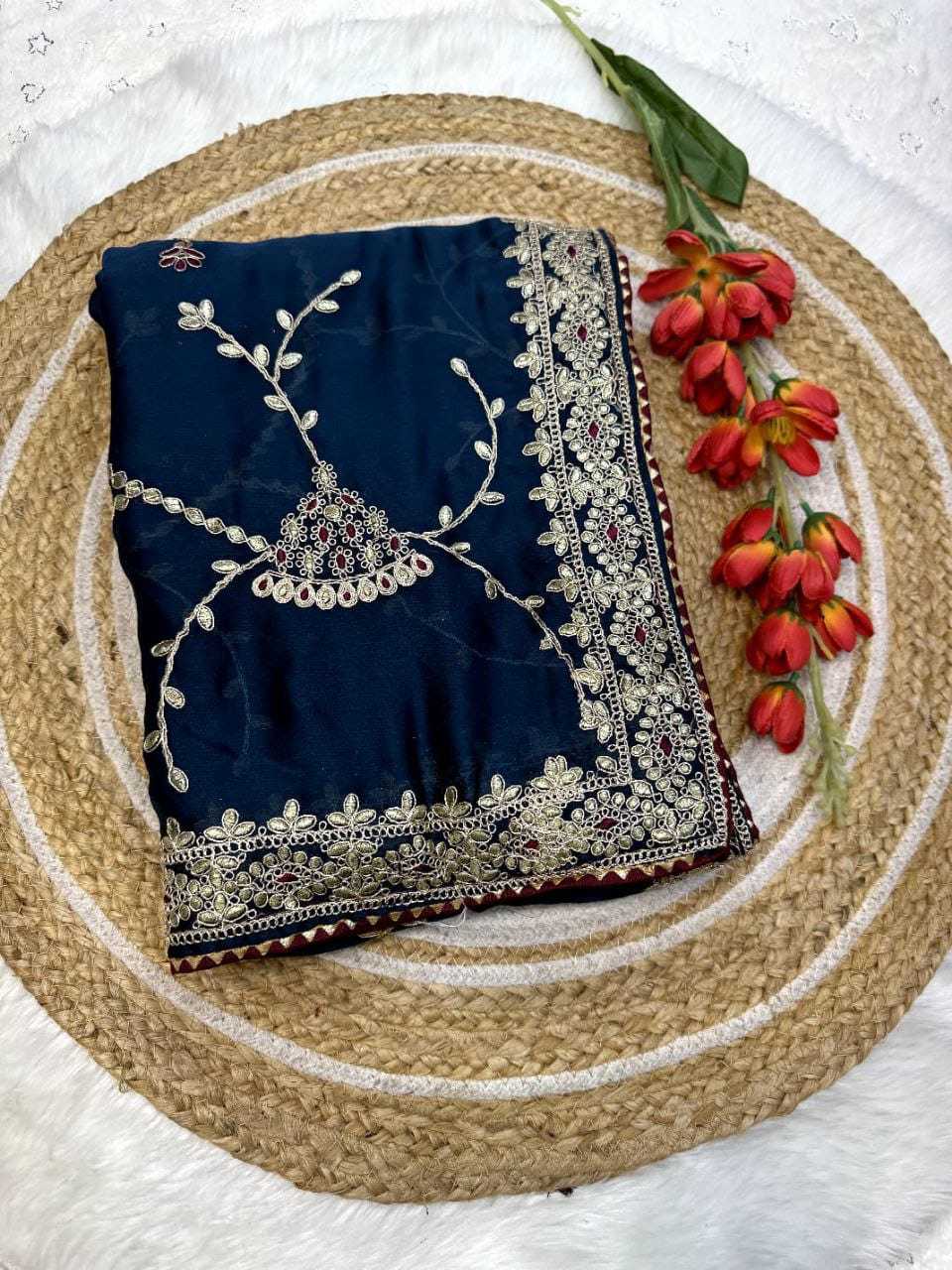 YNF Wholesale Satin Designer Sarees  | Surat Manufacturer