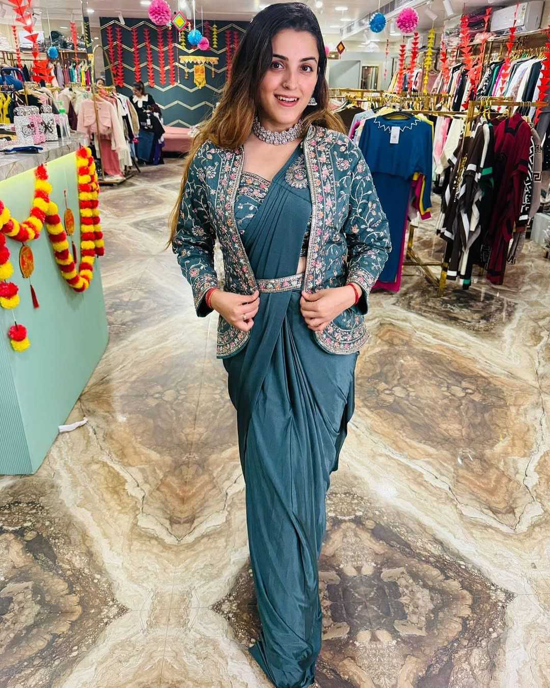 YNF Wholesale Satin Ready To Wear Sarees  | Surat Manufacturer