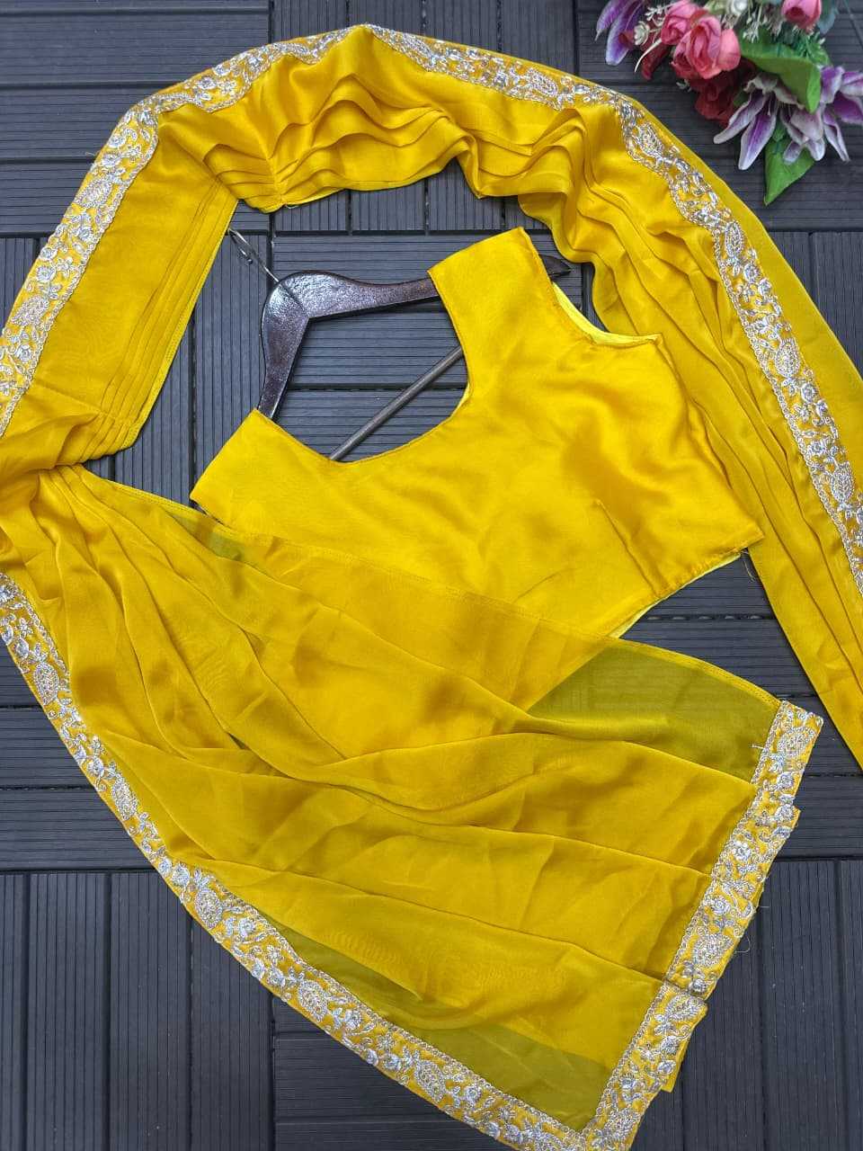 YNF Wholesale Rangoli Silk Sequence Sarees  | Surat Manufacturer