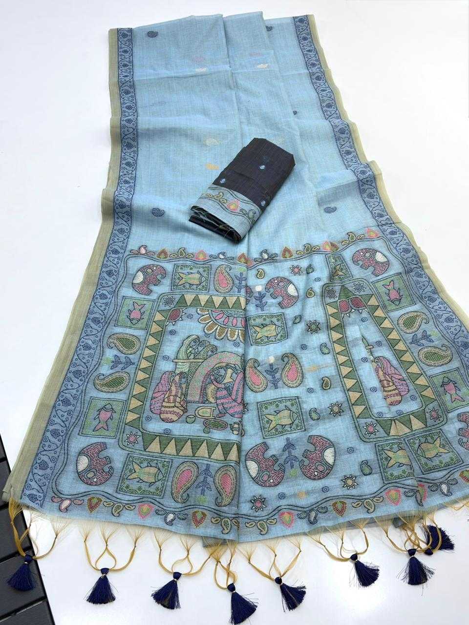 YNF Wholesale Cotton Designer Sarees  | Surat Manufacturer
