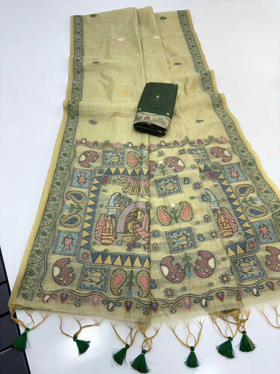 YNF Wholesale Cotton Designer Sarees  | Surat Manufacturer