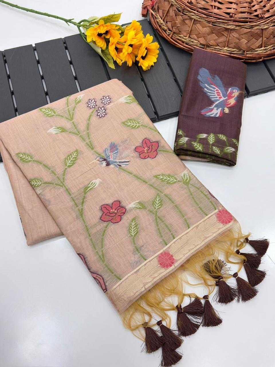 YNF Wholesale Cotton Designer Sarees  | Surat Manufacturer