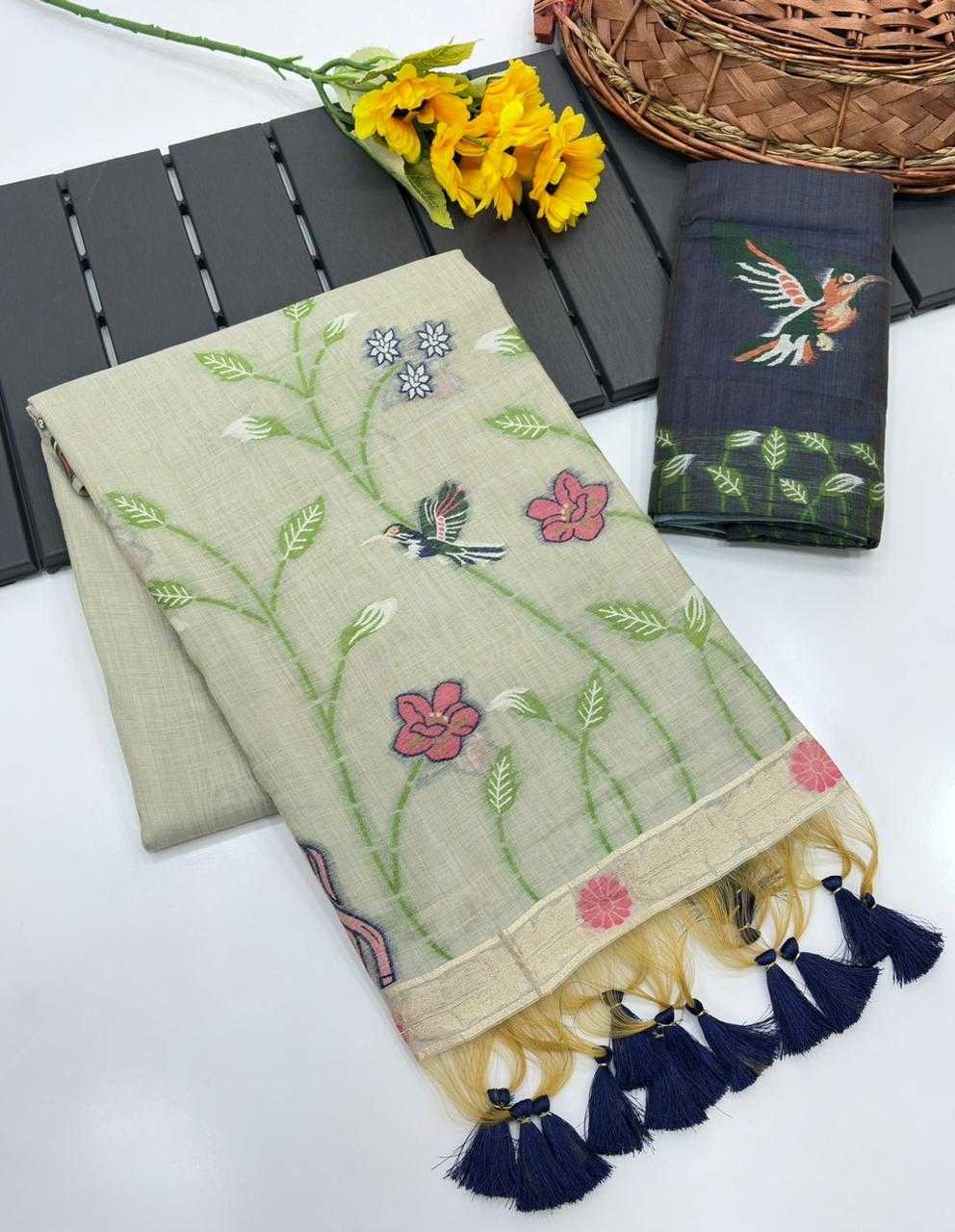 YNF Wholesale Cotton Designer Sarees  | Surat Manufacturer