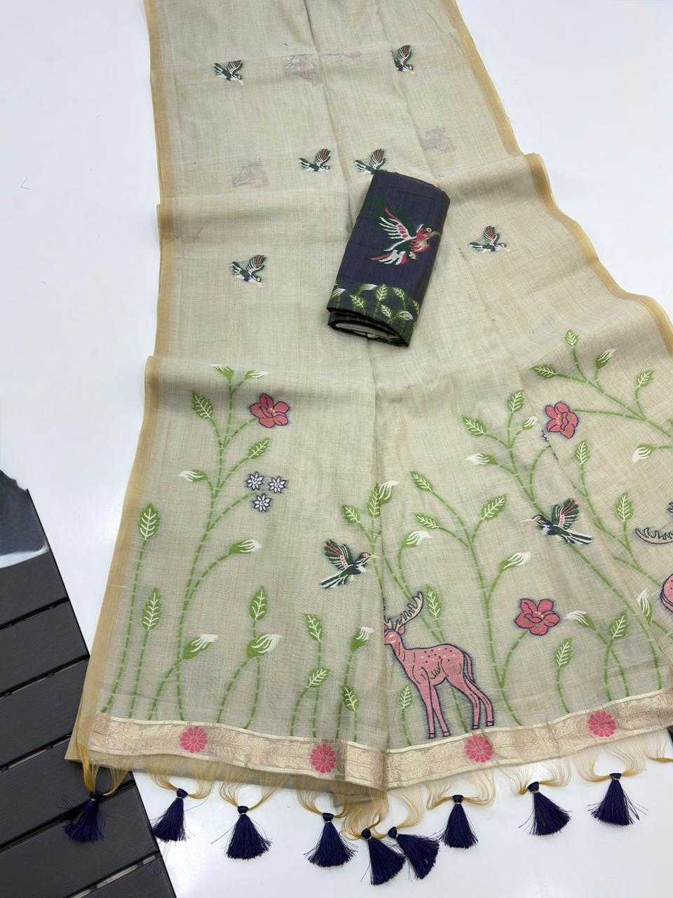 YNF Wholesale Cotton Designer Sarees  | Surat Manufacturer