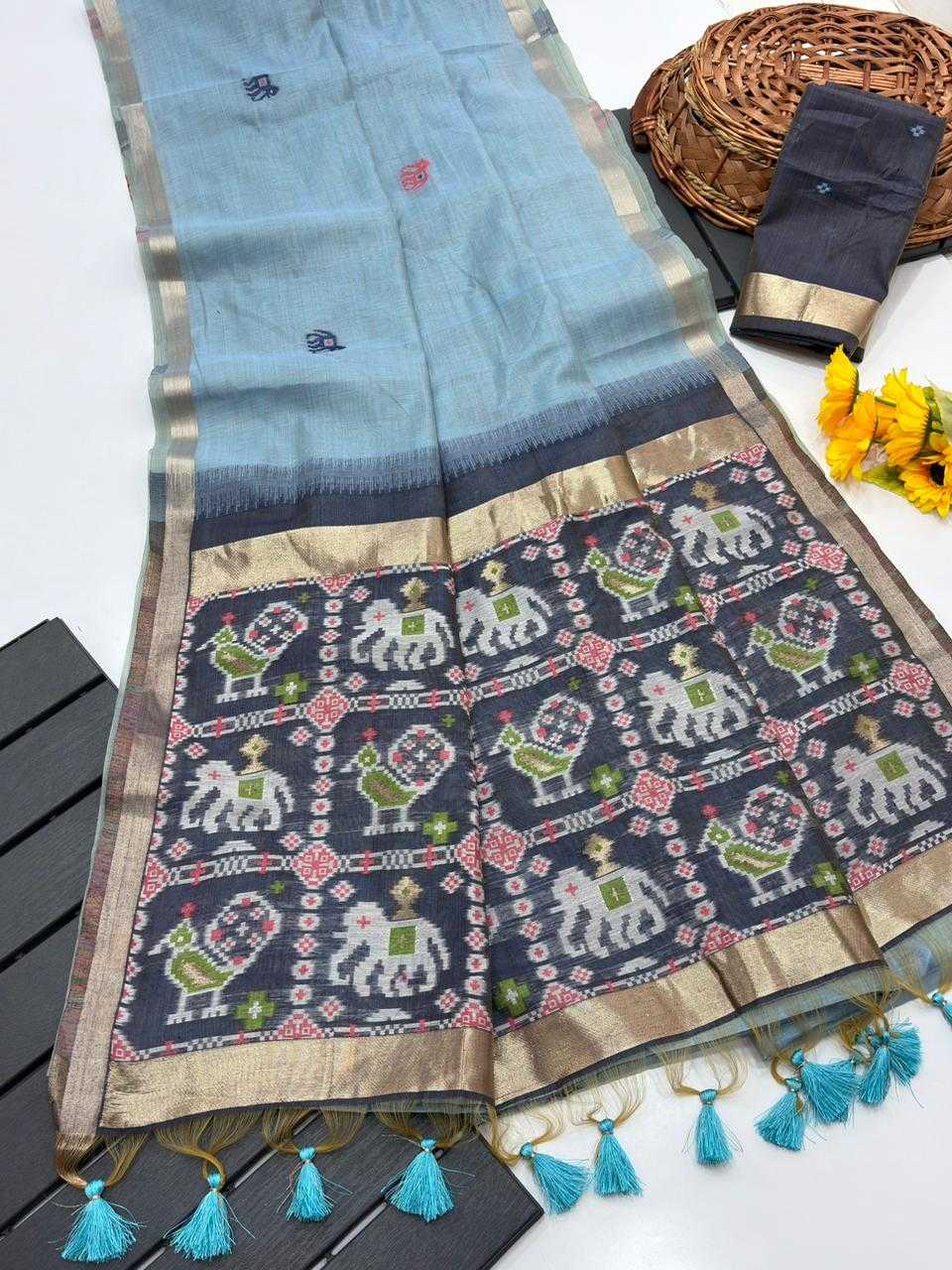 YNF Wholesale Cotton Designer Sarees  | Surat Manufacturer