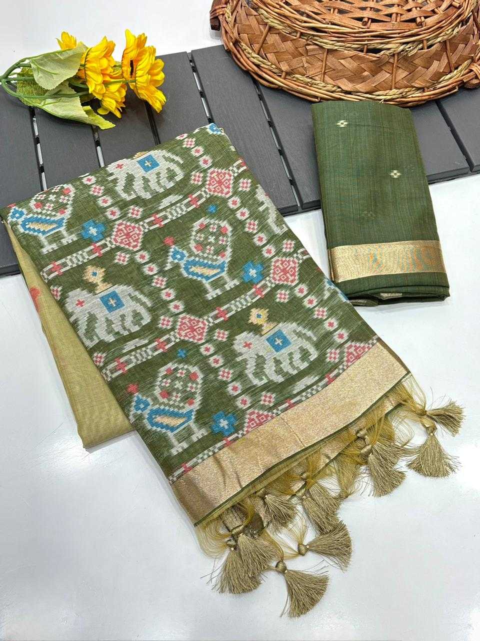 YNF Wholesale Cotton Designer Sarees  | Surat Manufacturer