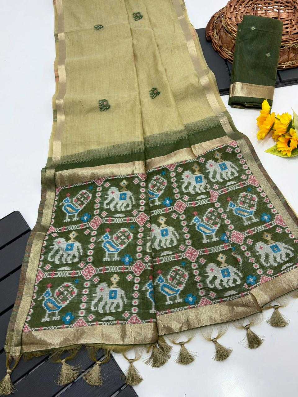 YNF Wholesale Cotton Designer Sarees  | Surat Manufacturer