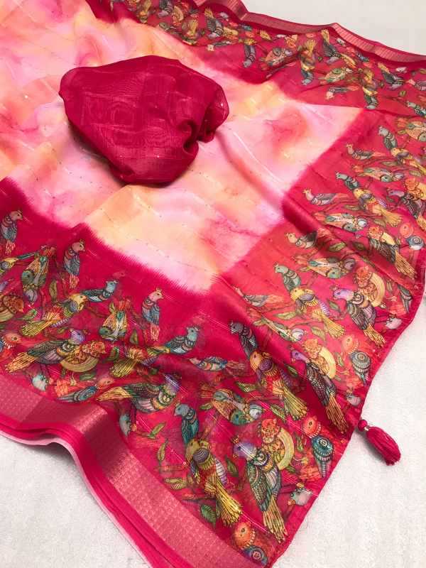 YNF Wholesale Viscose Sequnce Designer Sarees  | Surat Manufacturer