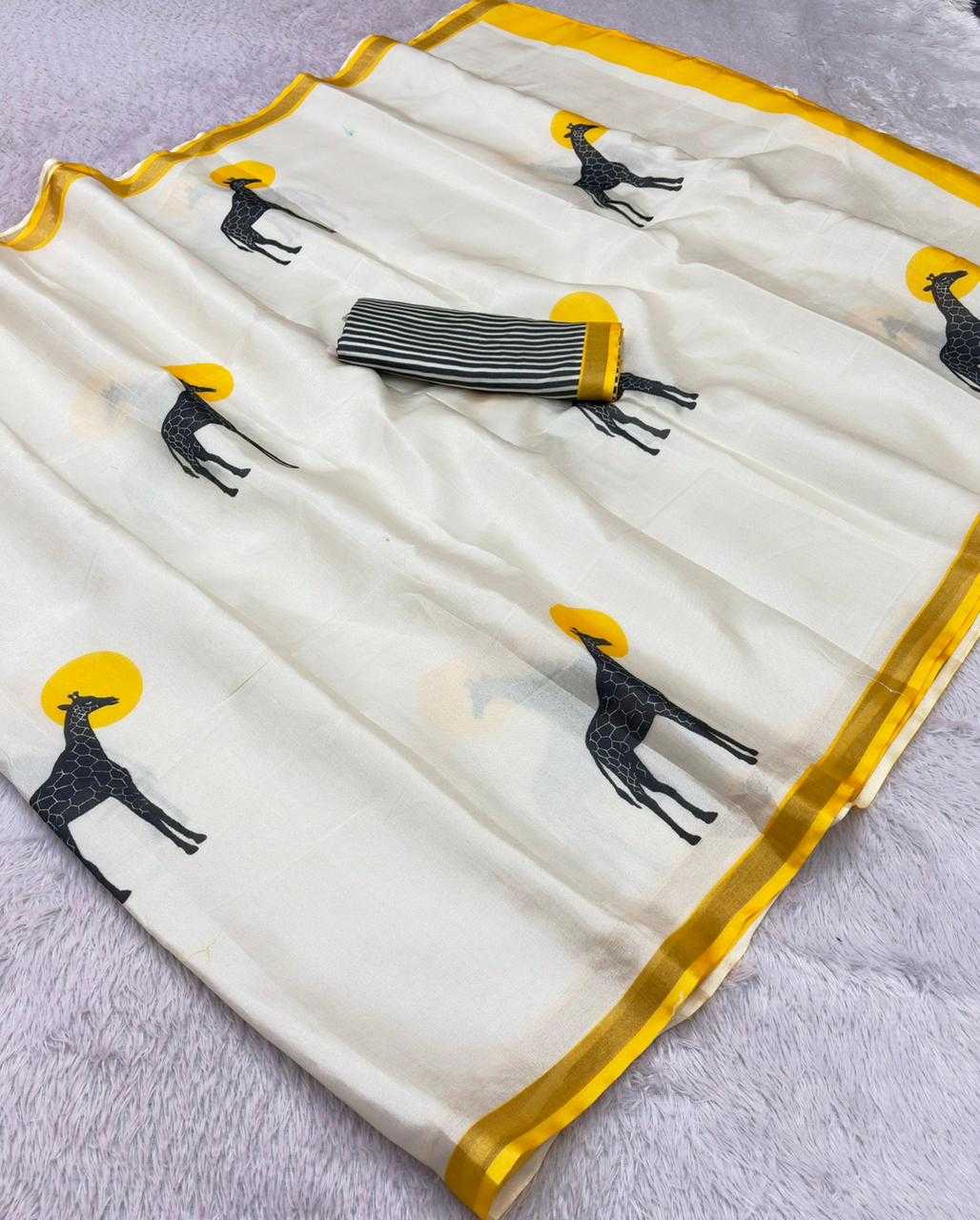 YNF Wholesale Cotton Printed Sarees  | Surat Manufacturer