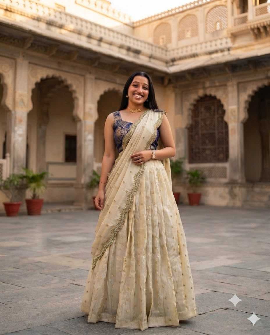 YNF Wholesale Tissue Silk Silk Lehenga  | Surat Manufacturer