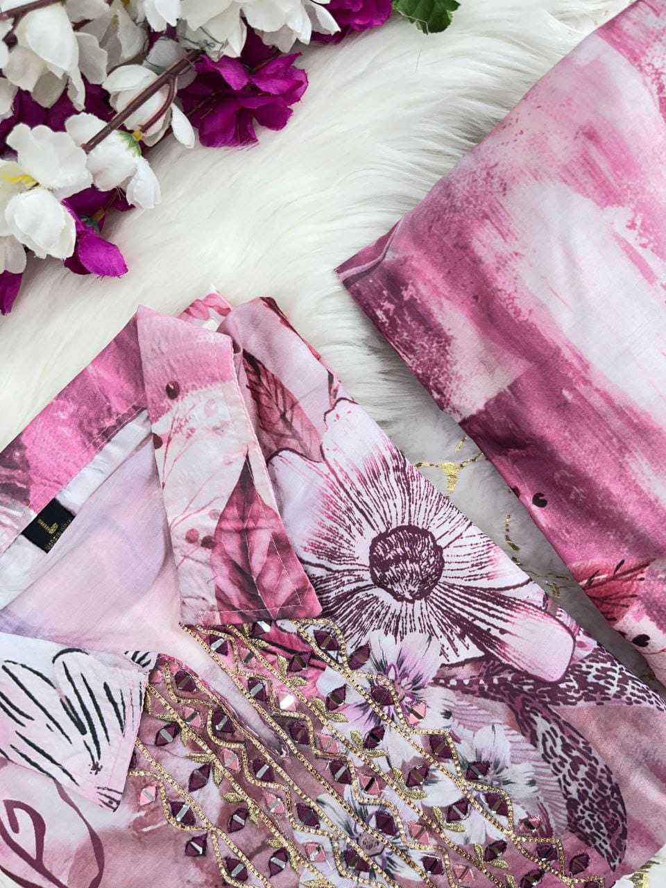 YNF Wholesale Heavy Muslin Co-ord Set  | Surat Manufacturer