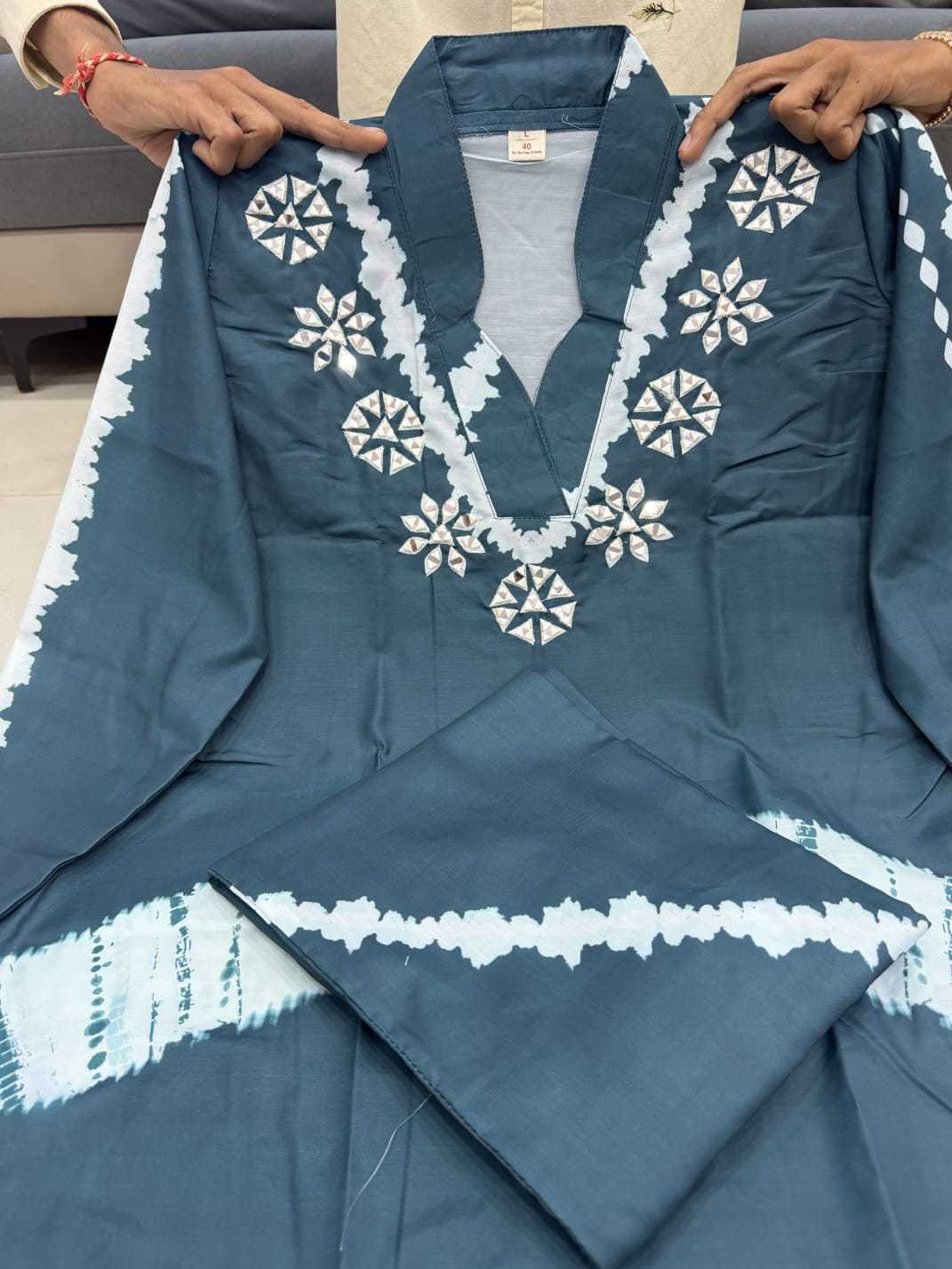 YNF Wholesale Burberry Silk Co-ord Set  | Surat Manufacturer