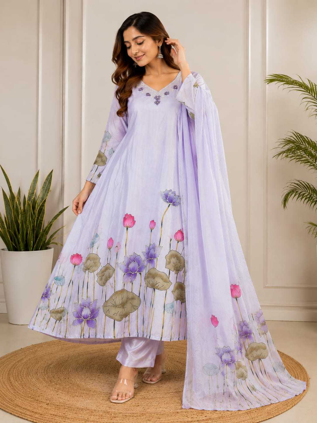 YNF Wholesale Chinon Festive Kurtis  | Surat Manufacturer