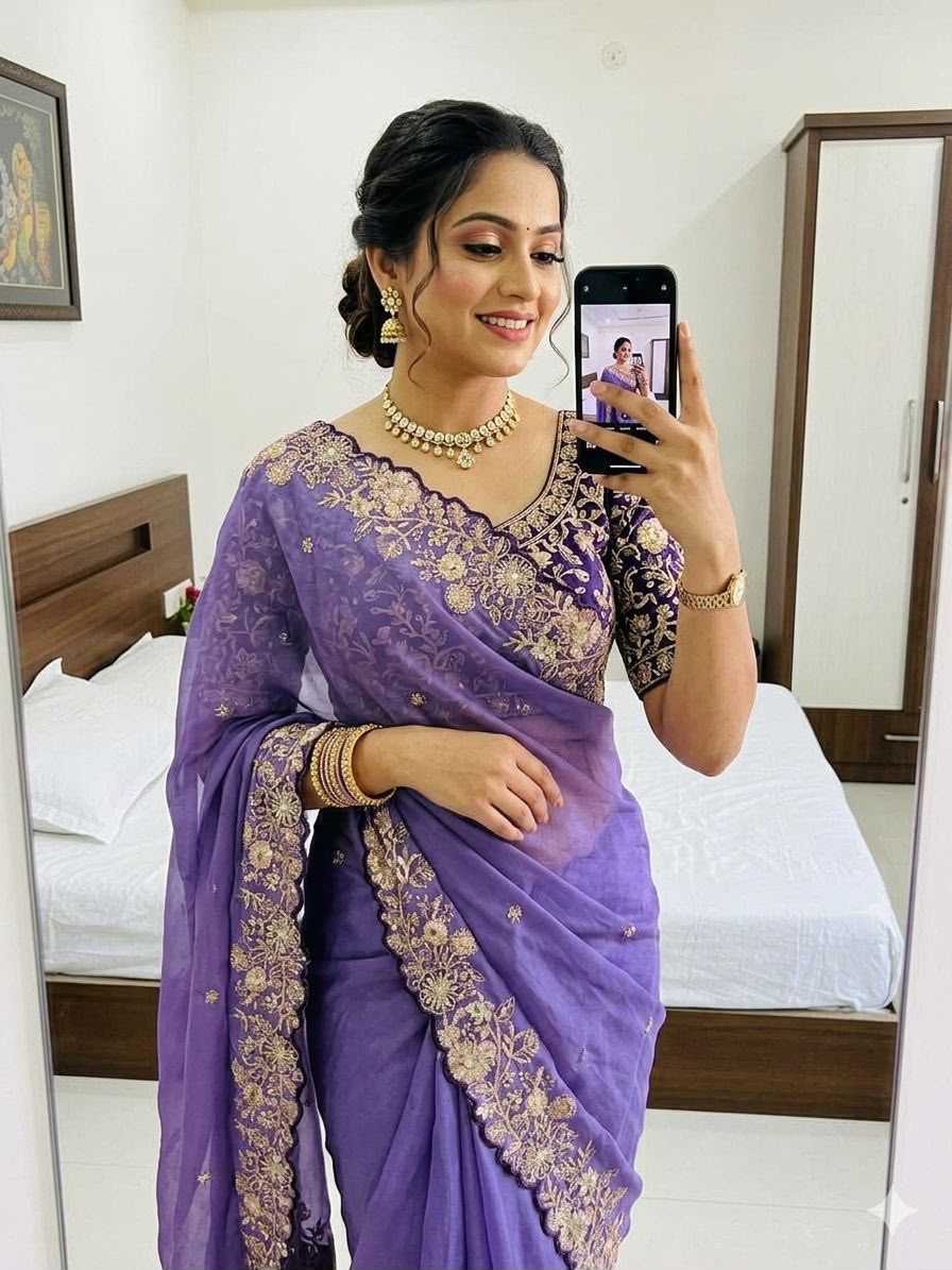 YNF Wholesale Premium Georgette Designer Sarees KESH604 Jhanak | Surat Manufacturer