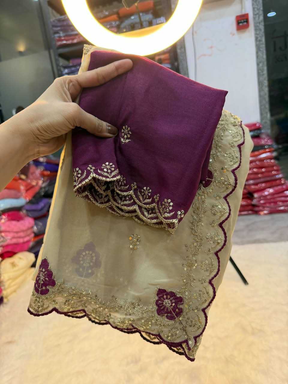 YNF Wholesale Premium Georgette Ready To Wear Sarees KESH604 Kiara | Surat Manufacturer