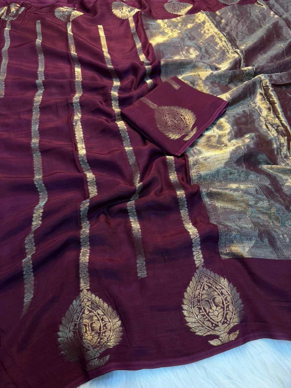 YNF Wholesale Pure Viscos Designer Sarees KESH604 Kimaya | Surat Manufacturer
