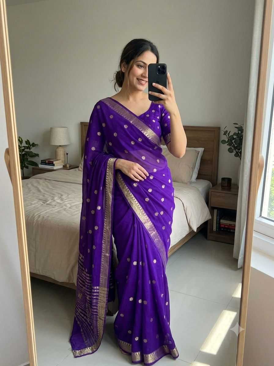 YNF Wholesale Pure Viscos Ready To Wear Sarees KESH604 Kripa | Surat Manufacturer